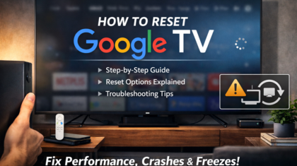 How to Reset Google TV