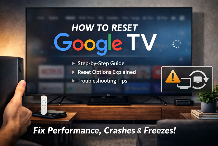 How to Reset Google TV: Step By Step Guied