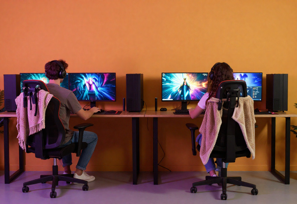 Couples Gaming Setup