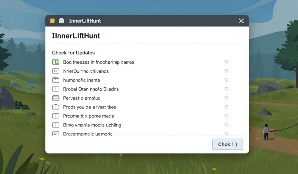 How to Fix Freezes in the InnerLiftHunt Game