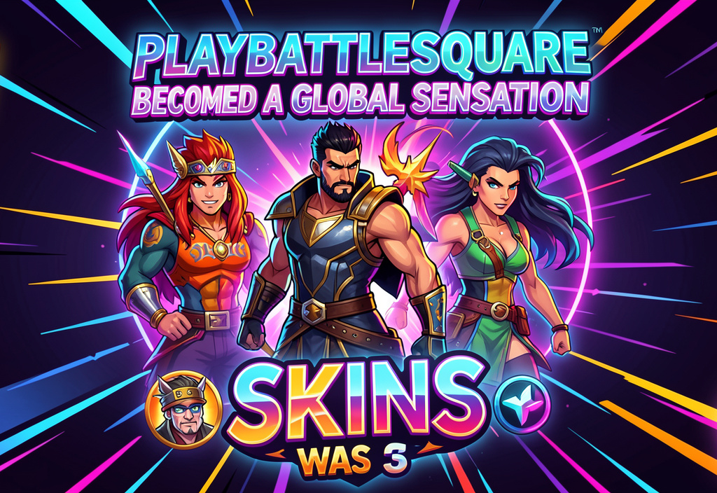 Playbattlesquare Became a Global Sensation Was Skins