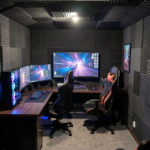 Soundproof Gaming Booth