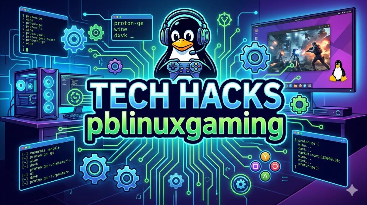 Tech Hacks pblinuxgaming