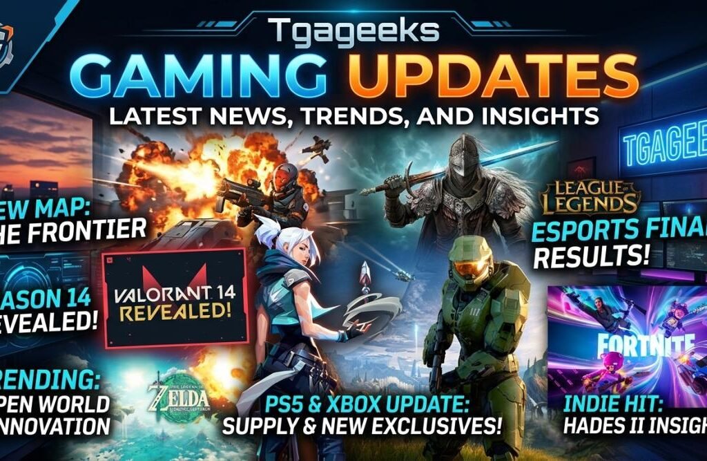 Gaming Updates Tgageeks: Latest News, Trends, and Insights