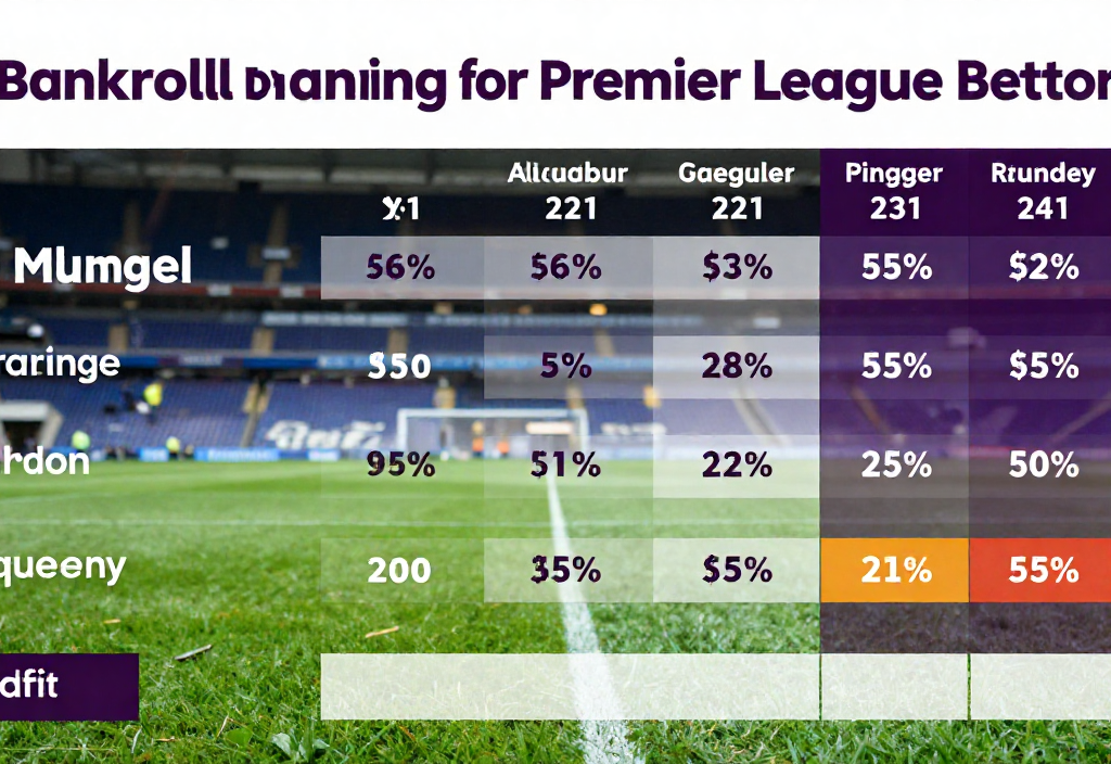 Bankroll Planning for Regular Premier League Bettors in the 2016/2017 Season
