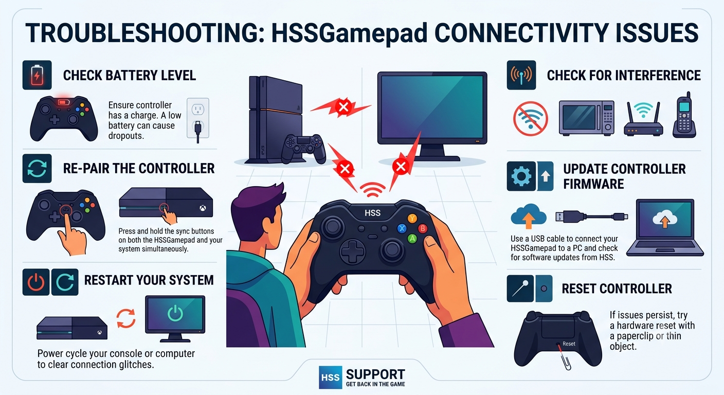 Connectivity Issues HSSGamepad