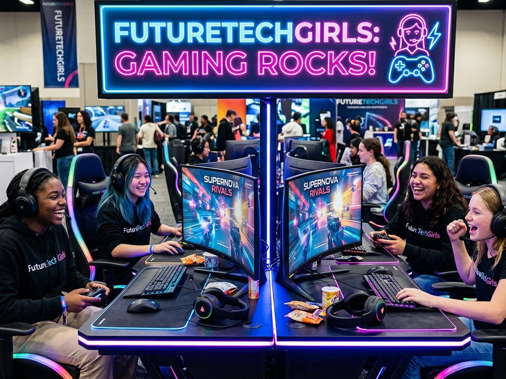 FutureTechGirls Gaming Rocks