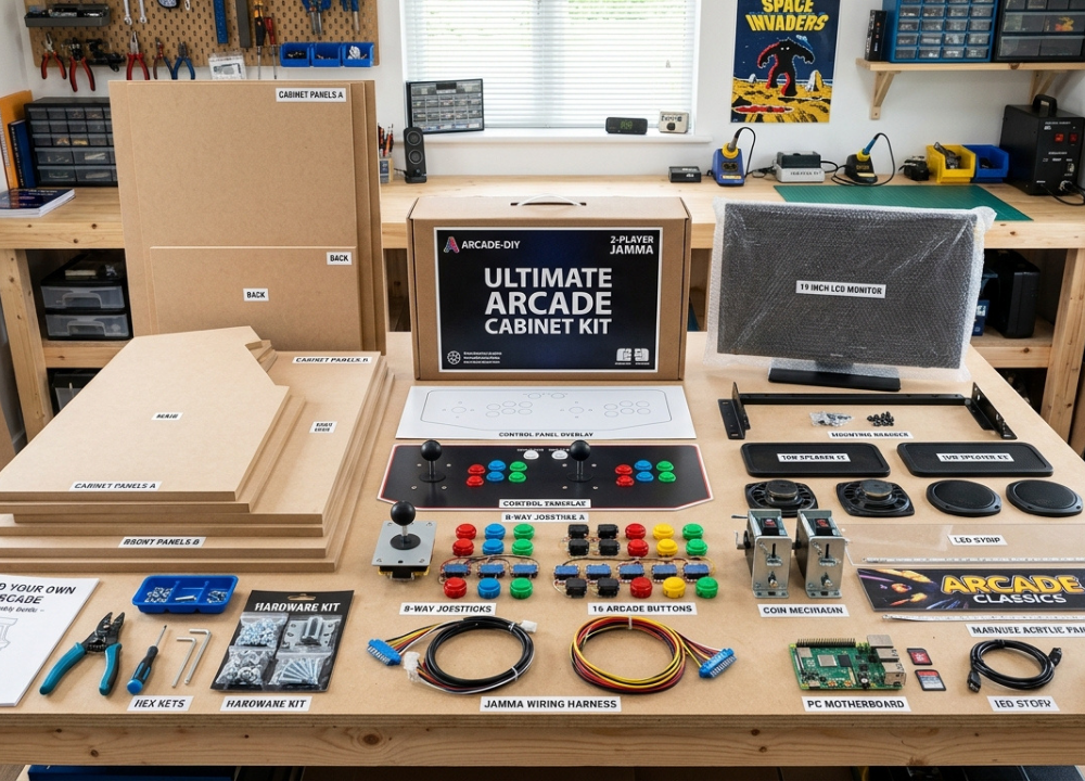 Arcade Cabinet Kit: Beginner’s Buying Guide