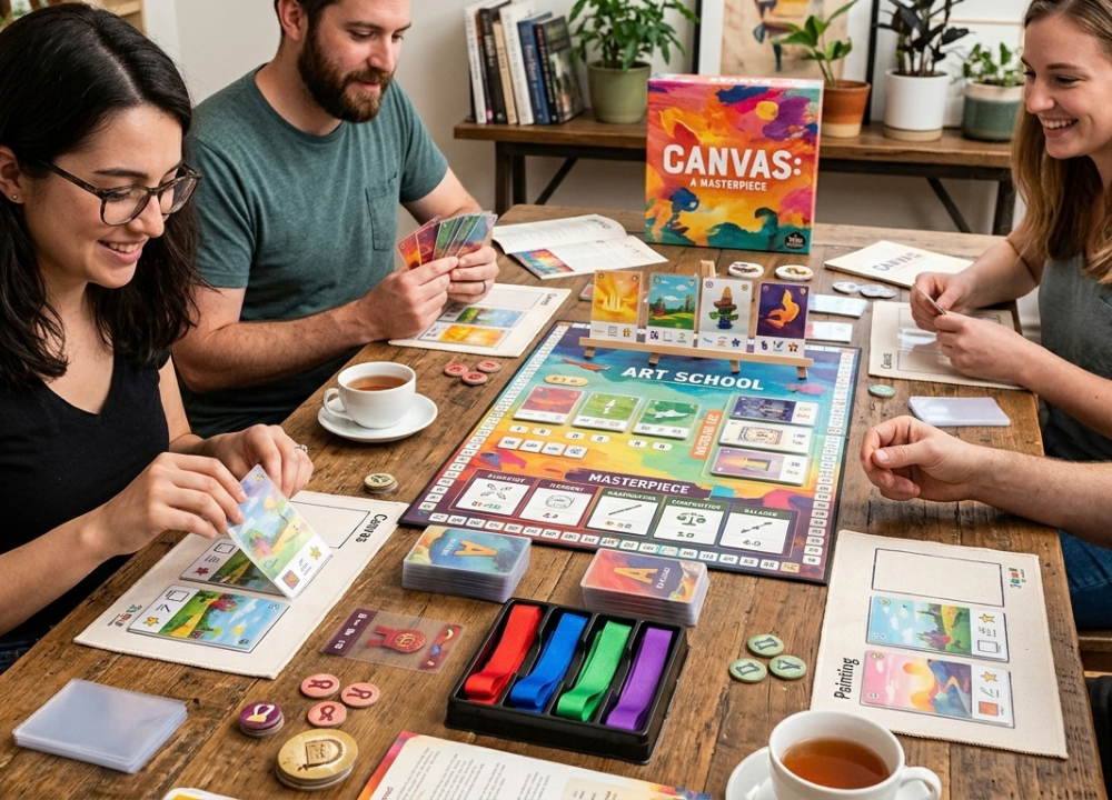 Canvas Board Game