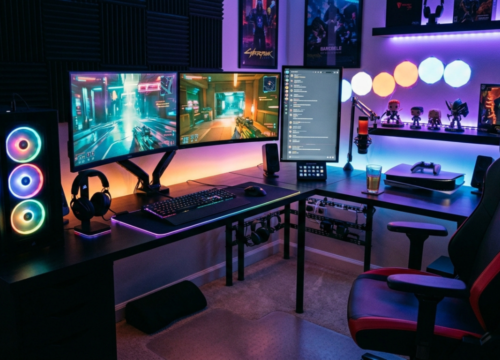 L-Shaped Gaming Desk: Complete Buying & Setup Guide
