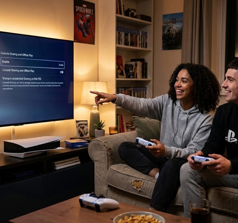Game Share on PS5
