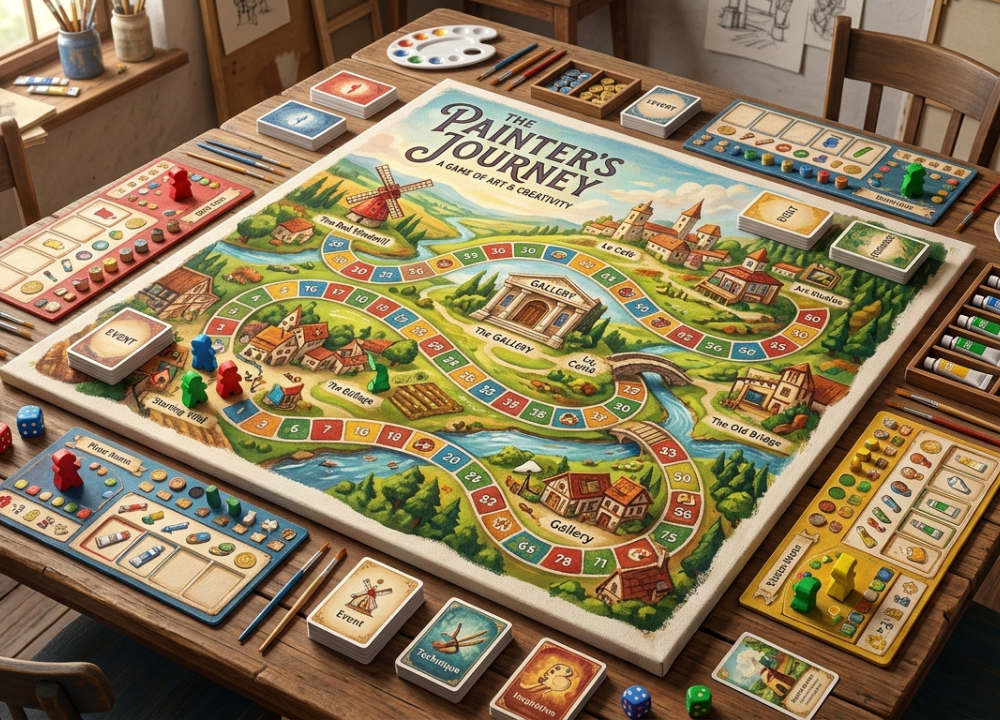 Canvas Board Game